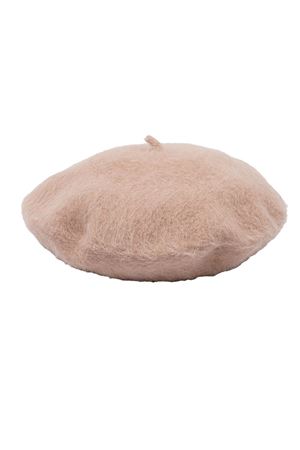 Beige angora beret CATARZI 1910 | PHARELLCAMMELLO